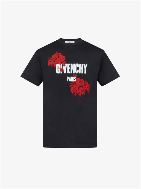 givenchy rose embroider shirt|GIVENCHY Women's T.